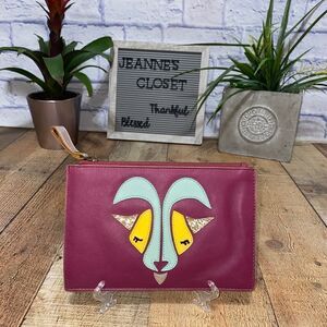 Anthropologie Miss Albright Zodiac Bag/Pouch/Clutch/cosmetic bag  Capricorn.